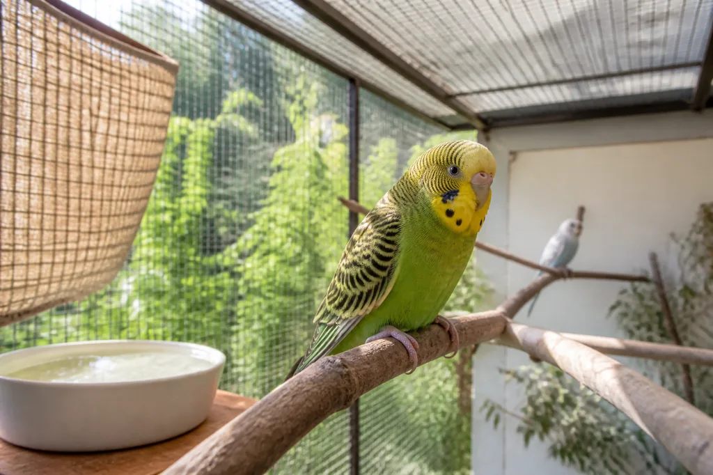 Golpe de calor en aves domésticas: señales que canarios, periquitos y loros no pueden explicar